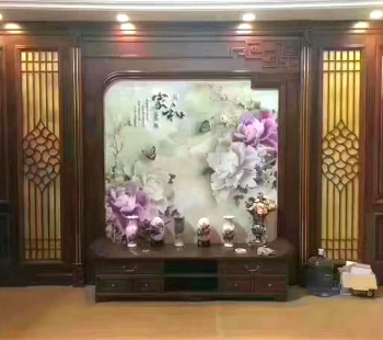 武汉电视背景墙