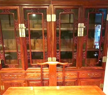 南京写字台、书柜套件